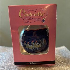 Disney Blue Holiday Ornaments